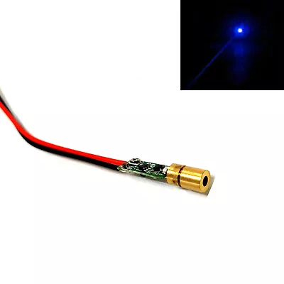 1pc 450nm 5mw 3.5V Blue Dot Laser Module Mini LED Lighting Locator 6*10mm • $27.27