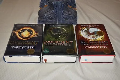 Divergent Series/set By Veronica Roth (Collector's Edition/1st Printing Signed) • $229.99