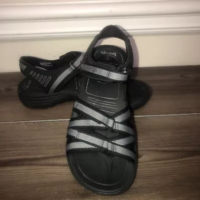 Skechers Women’s Sandals Tone Ups Size 5 Black • $16.96