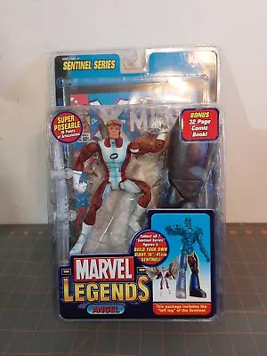 ToyBiz Marvel Legends Sentinel BAF Series Angel  Red  Action Figure 2005 NIB • $39.99