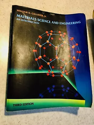 Materials Science And Engineering: An Intro... By Callister Jr. Willi Paperback • £9.99