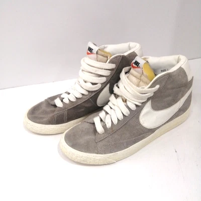 £29.82 • Buy Nike Blazer Mid High Grey Premium Suede White Trainers Size UK 6  (429988-003)