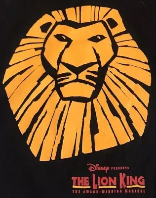 Vintage 90s Disney T Shirt The Lion King Size Large Broadway Musical Toronto • $7