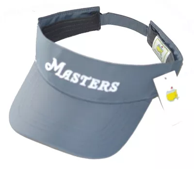 $49.95 • Buy 2021 MASTERS (GRAY) PERFORMANCE VISOR From AUGUSTA NATIONAL