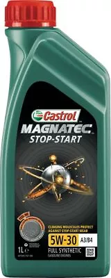 5 Pcs Oil CASTROL Magnatec Stop&start 5W-30 A3/B4 1L Bundle • $177.88