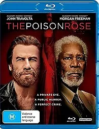 The Poison Rose Blu Ray - New & Sealed John Travolta Morgan Freeman Free Post • $12.95
