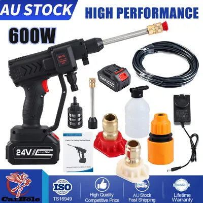 600W Electric Cordless Pressure Washer Water High Power Jet Car Cleaner Kits NEW • $41.89