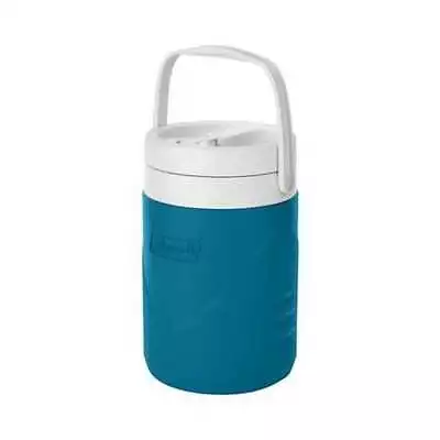$11.75 • Buy Coleman 2158639 Beverage Jug,Plastic,White/Blue,0.5 Gal