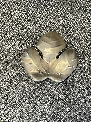 Mignon Faget Sterling Silver Fig Leaf Pendant -retired HTF • $275