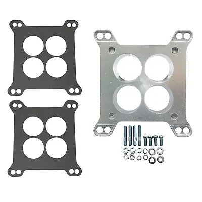 Holley/Edelbrock To Carter WCFB 4-Barrel Carburetor Adapter Plate Tapered Ports • $34.99