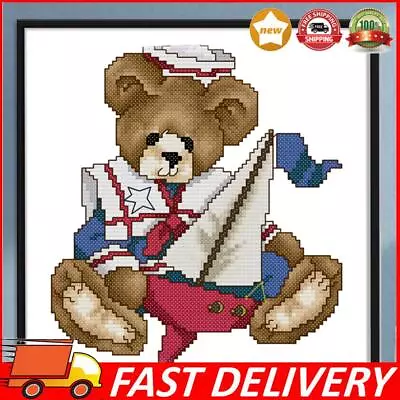 LYEA DIY Crafts Embroidery Cartoon Series 14 CT Stamp Canvas Craft Decor • £5.03