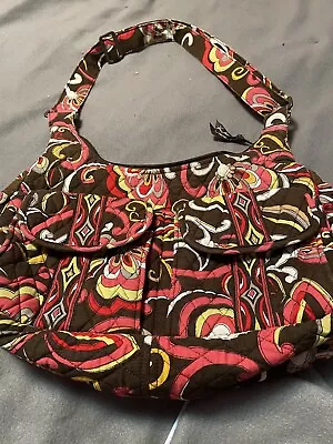 Vera Bradley Older Print Puccini Crossbody Shoulder Purse Quilte Great Condition • $24.63