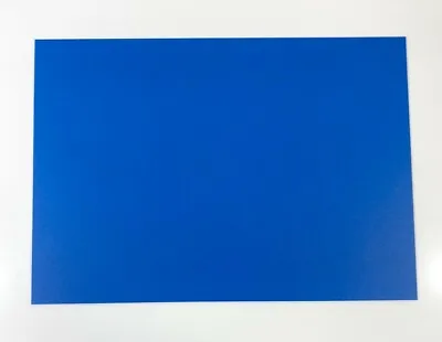 A4 MID BLUE Polypropylene Plastic Sheet 0.8mm Model Making Art Craft • £3.85