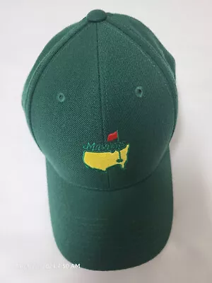 2023 MASTERS (GREEN) PERFORMANCE STRUCTURED Logo Golf Hat From AUGUSTA NATIONAL • $45