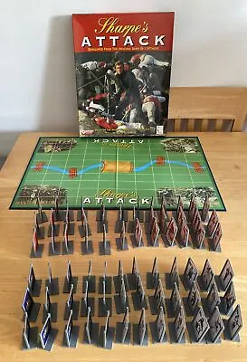 Vintage Sharpe's Attack Board Game Strategy Napoleonic 1996 Checked Complete • £34.95