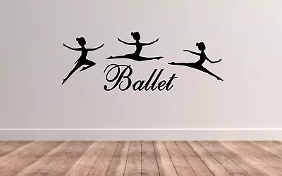 Dance Dancing Ballet Dancer Wall Art Decal Sticker Quote SP26 • £7.98