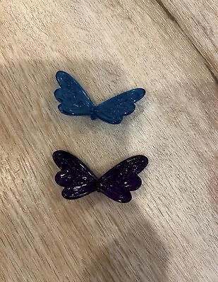 MLP My Little Pony Equestria Girls Replacement Wings X2 Blue & Purple • $5