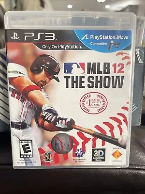 MLB 12 The Show - Sony PlayStation 3 Game Very Good Free Shipping • $8