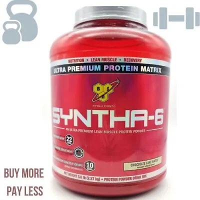 BSN Syntha-6 Ultra Premium Protein Matrix 5 Lbs (2.27 Kg) Banana • $99.99