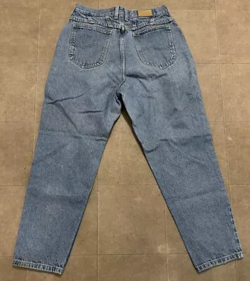 Vintage 90’s Lee High Waisted Mom Jeans 14 PET (29x27) Distressed Y2K Tapered • $14.88