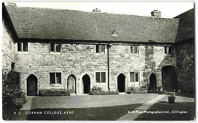 Cobham College Kent - C.1960 RPPC Postcard R11 • £2.70