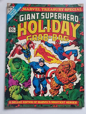 £17.95 • Buy Marvel Treasury Edition - Giant Superhero Holiday Grab-Bag (1974)