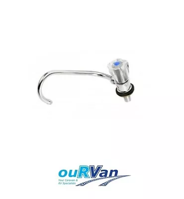 1 X New RH Fold Down Caravan Tap Sink Chrome Brass Jayco Camper 005895 Camec • $76.95