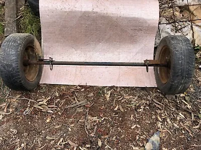 $150 • Buy Trailer Axle With Wheels