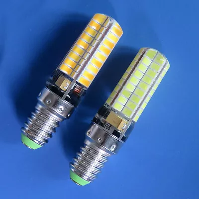 E14 LED Bulb 5W 72LED 5730 SMD White/Warm DC12~24V E14S Silicone Equivalent 50W • $2.64