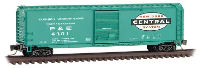 Micro-Trains MTL Z-Scale 50ft Single Door Box Car New York Central/P&E #4301 • $23.79