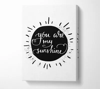 You Are My Sunshine Canvas Wall Art Home Decor Large Print • £18.99