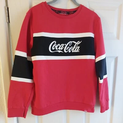 £10.04 • Buy Primark Boys Red  Cotton Henley Sweatshirt Size 12-13 Years   - Coca Cola Used.