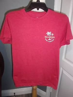Billabong Men's Red T-Shirt Size S • $9.99