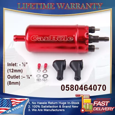 High Pressure Fuel Injection Pump Universal 12V Gasoline Replacement 0580464070 • $33.37