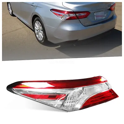 For 2018 2019 2020 Toyota Camry LE Outer Tail Light Brake Lamp Left Driver Side • $42.99