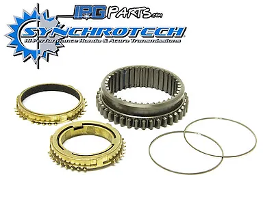 Synchrotech 1st 2nd Carbon Synchro Sleeve Set Fits Honda Acura B16A B18C1 B18C5 • $314.95