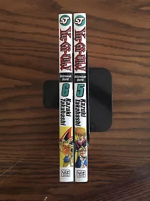 Yu-Gi-Oh! Millennium World Manga Volume 5-6 English OOP Rare Viz Media Lot Set • $29.99