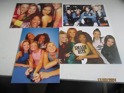 The Spice Girls Collection Of 4 Modern Postcards • £2.50