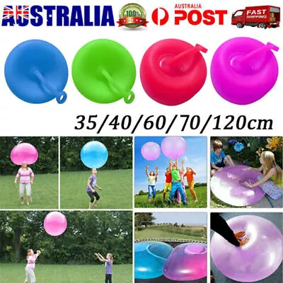 Wubble Bubble Ball Firm Water Balloons Inflatable Super Soft Refillable Stretch • $13.99
