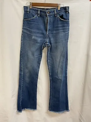 VTG Levi’s 646 Orange Tab Bell Bottoms Flare Denim Jeans Men 33X31  Woman’s • $92.40