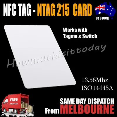 NTAG215 NFC Card Tag For TagMo Forum Switch Type2 Sticker Tags Chip • $3.70