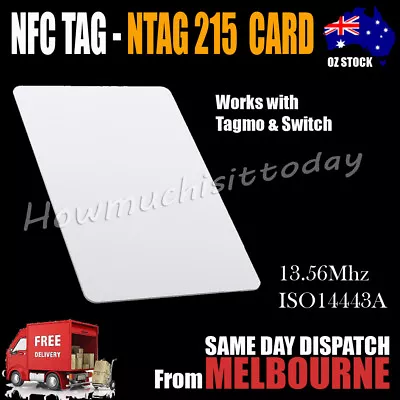 NTAG215 NFC Card Tag For TagMo Forum Switch Type2 Sticker Tags Chip • $14.80