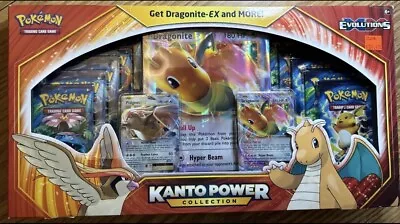 Pokemon Kanto Power Collection Box (Dragonite EX) XY Evolutions Factory Sealed • $206