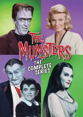 The Munsters The Complete TV Series 70 EPISODES + 2 MOVIES NEW 12-DISC DVD SET  • $7.50