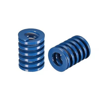 £6.05 • Buy 20x 25mm Long Spiral Stamping Light Load Compression Mould Die Spring Blue 2Pcs