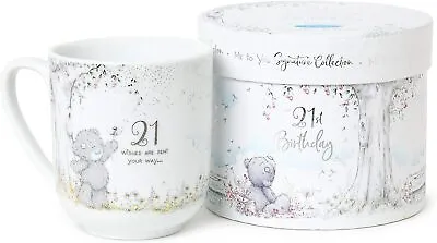 Me To You Tatty Teddy Birthday Ceramic Mug Gift Boxed 18th 21st • £9.95