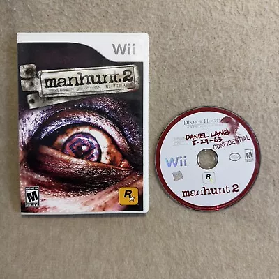 Manhunt 2 (Nintendo Wii. 2007) No Manual TESTED WORKING • $14.99