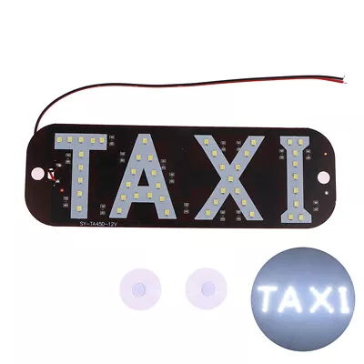 Taxi Windscreen Cab Indicator Lamp Sign Colorful LED Taxi Light Lamp 12V • $2.86