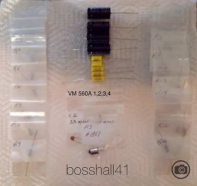 VOICE OF MUSIC MODEL V-M 560A 1234 RECORD PLAYER AMP REBUILD KIT 1200 Chngr • $59.95