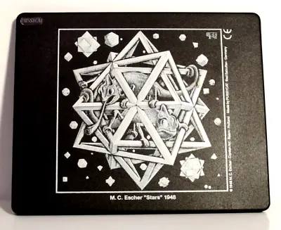Vtg M.C. Escher  Stars  1948 Sliding Square Tiles Puzzle 1990 Chameleons Germany • $40